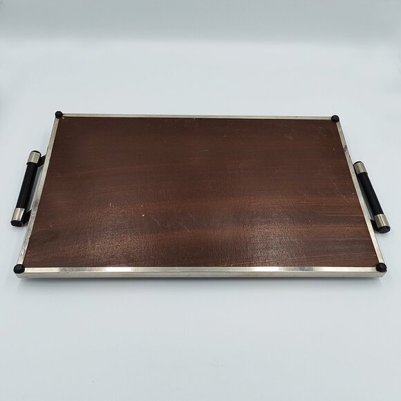 1930s Atonishing Green and Black Art Deco Tray. Made in USA - Picture 9 of 9